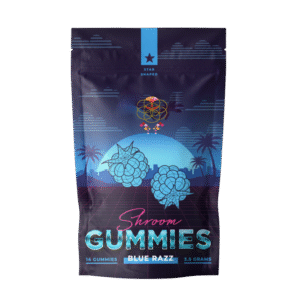 MAGIC MUSHROOM GUMMIES – BLUE RAZZ (3.5G)
